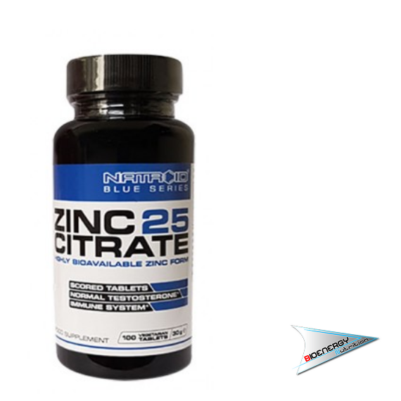 Natroid - ZINC 25 CITRATE (Conf. 100 caps) - 